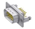 High Density D-Sub Connector, Plug, DE-15, Radial Leads